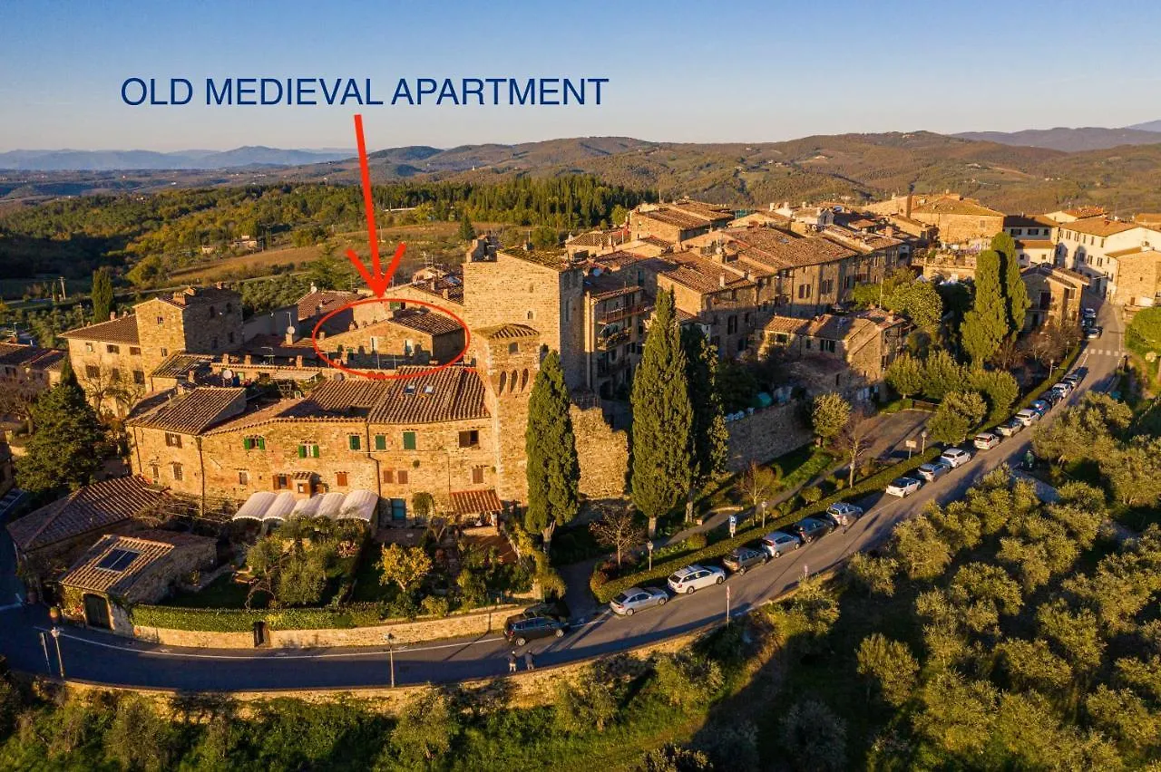 Old Medieval Apartment San Donato in Poggio